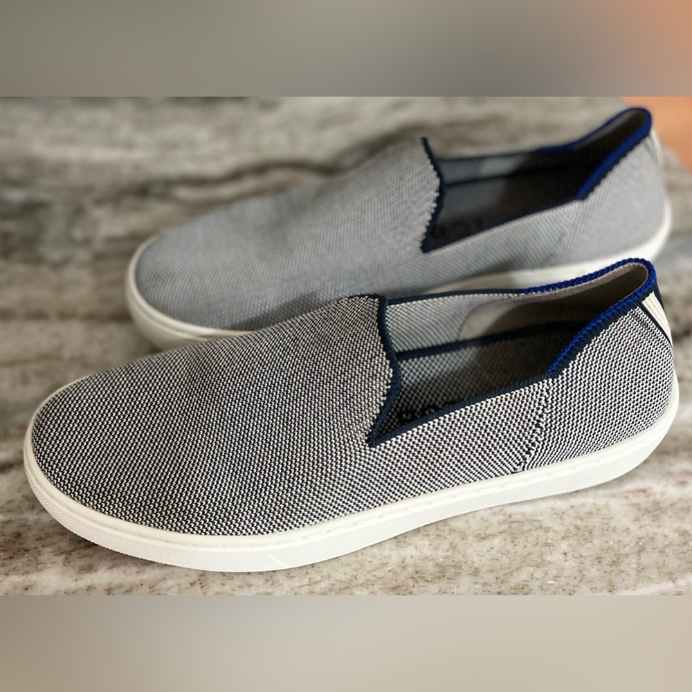Rothy’s Slip on Sneakers in “Anchor” size 7.5 women’s shoes